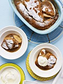 Banana Butterscotch Self-Saucing Pudding (England)