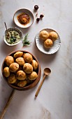 Adai paniyaram (lentil and rice balls, India)