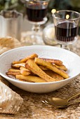 Roasted parsnips (as a side dish for Christmas dinner)