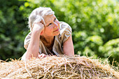 Woman in a field