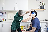 Employment-related hearing test