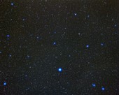 Virgo constellation, optical image