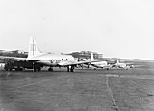Berlin Airlift cargo aeroplanes, 1949