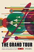 Grand Tour space tourism poster