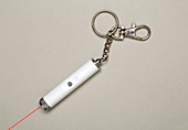 Laser keyring