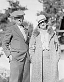 Morton Churchill Mott-Smith and his wife Elvira Mott-Smith