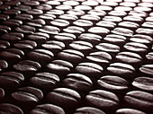 Coffee beans, close up