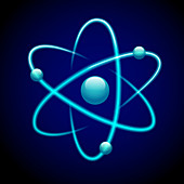 Atomic structure, illustration