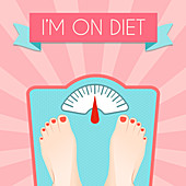 Dieting, illustration