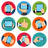 Electronic devices, illustration
