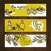 Olive oil, illustration