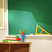 Classroom, Illustration