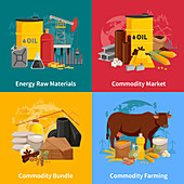 Commodities, illustration