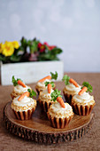 Carrot cupcakes
