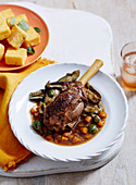 Lamb and Eggplant Casserole with Olives and Oregano