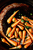 Buttered baby carrots