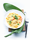 Fish curry with pineapple