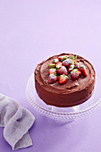 Chocolate and Ricotta Layer Cake