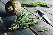 Fresh rosemary, tied in a bundle
