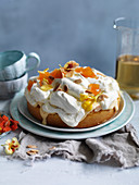 Orange Blossom Jelly Trifle Cake
