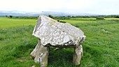 Llech-Y-Tripedd dolmen, drone footage