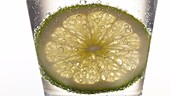 Lime in water