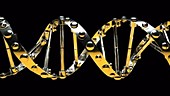 DNA genetic engineering concept