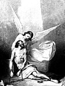 Liberation of Saint Peter, 1844 illustration