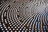 Solar power plant, Spain, aerial photograph