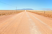 Dirt road during drought
