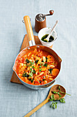 Provencal vegetable and bean stew