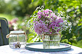 Small bouquet of flowers and Latherwort