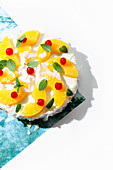 Pina Colada cake (trend from the 1990s)