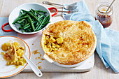 Half-Jar Curry Paste Chickpea and Pumpkin Pie