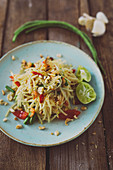 Yam Gung salad with shrimp (Thailand)