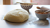 Ball of yeast dough