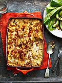 Tartiflette (potato casserole with cheese and bacon, France)