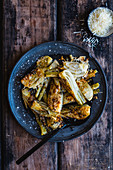 Baked fennel with parmesan