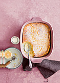 Lemon and coconut delicious bake