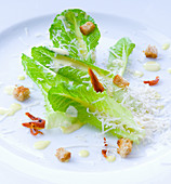 Caesar salad (close-up)