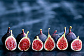 Line of Baby Fresh Figs