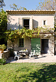 Two-storey house with terrace and garden