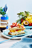 Tropical mille feuille