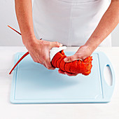 How to remove lobster tails