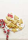 Christmas with Woman s Day - Extra-Special Santa Snacks - Cheddar & Chive Tree & Star Crackers