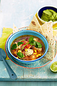 Mexican Meatball soup