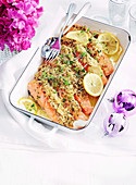 Herb-Crusted Salmon Fillets
