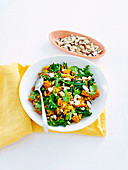 Kale, kumara and chicken biryani