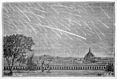 Meteor shower, 1878