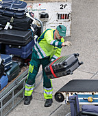 Airport baggage handlers